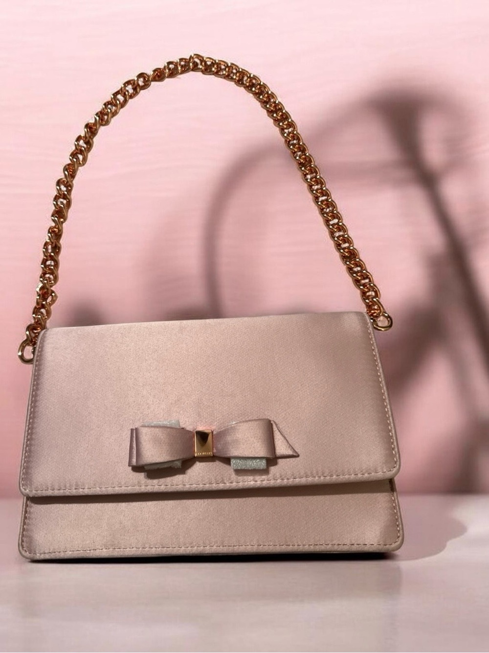 Ted Baker Shoulder Bag in Blush Pink
